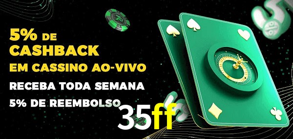 Promoções do cassino ao Vivo 35ff